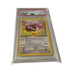 1999 PSA 8 Pokemon Jungle Eevee #51 1st Edition Graded - Image 1