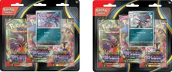 *Sealed Phantasmal Flames 3 Pack Blister Set of 2 PRESALE 11/14* Pokemon - Image 1