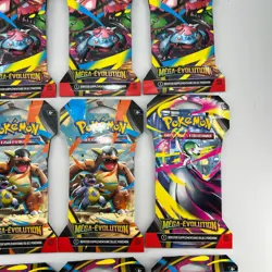 Pokemon TCG 🇫🇷 Bundle 12x Booster Blister ME01 Mega-Evolution Neuf Scelle ME1 - Image 5