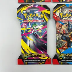 Pokemon TCG 🇫🇷 Artset 4x Booster Blister ME01 Mega-Evolution Neuf Scelle ME1 - Image 4