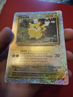 Pikachu 86/110 Legendary Collection Reverse Holo Rare Pokemon TCG Nintendo DMG - Image 2