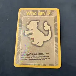 Pokemon Funskool Who Am IU India 2004- Charmeleon RARE! - Image 1