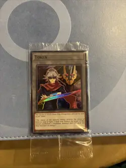 Declan & D/D/D Doom King Armageddon Token TKN5-EN035 Yugioh Box Promo Sealed - Image 1