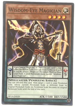 YuGiOh! - Wisdom-Eye Magician - OP19-EN020 - Unlimited - Common - Image 1