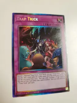 Trap Trick TAMA-EN045 REAL Collector's Rare Yugioh 1st Edition Tactical Masters - Image 1