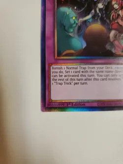 Trap Trick TAMA-EN045 REAL Collector's Rare Yugioh 1st Edition Tactical Masters - Image 4