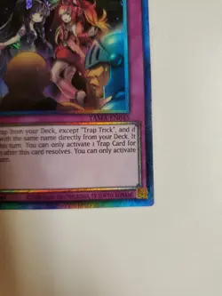 Trap Trick TAMA-EN045 REAL Collector's Rare Yugioh 1st Edition Tactical Masters - Image 5