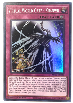 YuGiOh! - Virtual World Gate - Xuanwu - MP22-EN042 - 1st Edition - Super Rare - Image 1