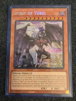 YuGiOh Spirit of Yubel (Prismatic Secret Rare) MP24-EN127 25th Anniversary Tin - Image 1