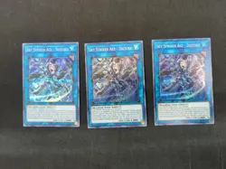 SKY STRIKER ACE - SHIZUKU PRISMATIC SECRET RARE MP19-EN258 YUGIOH! X3 NM - Image 1