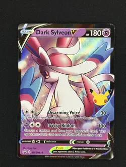 Dark Sylveon V SWSH134 SWSH: Sword & Shield Promo Cards Holo - Image 1