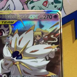 Solgaleo & Lunala GX 75/236 Cosmic Eclipse Ultra Rare Holo Pokemon Card NM - Image 4