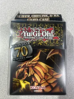 Yu-Gi-Oh! Slifer, Obelisk & Ra Deck Box Card Case Konami New - Image 2