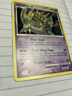 Giratina LV.63 Holo Rare Card #10/127 Vintage Never Played - Image 3