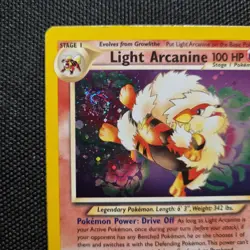 Light Arcanine Holo Neo Destiny 12/105 Pokemon Card TCG - LP - Image 5