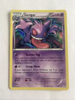 Pokemon Gengar TCG XY Breakthrough Holo Rare Card 60/162 - Image 1