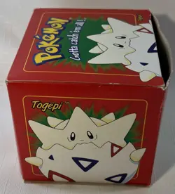 POKEMON TOGEPI 23K GOLD PLATED CARD BURGER KING 1999 WITH POKEBALL + RED BOX - Image 4