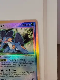 Swampert EX Ruby & Sapphire 23/109 Reverse Holo Pokemon Card 2003 - Image 3