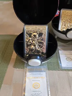 1999 -4 Pokemon 23K Gold Plated Cards Limited Pikachu, Charizard, Mewtwo, Togepi - Image 4