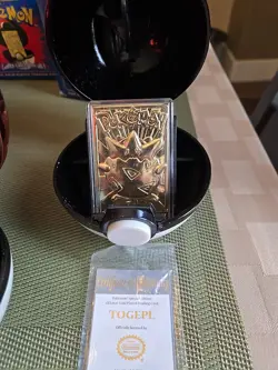 1999 -4 Pokemon 23K Gold Plated Cards Limited Pikachu, Charizard, Mewtwo, Togepi - Image 5