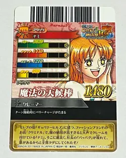 One Piece One Py Berry Match IC Nami Rare Holo Card IC2-08 R - Image 2