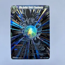 Ultra Instinct Goku's Kamehameha Foil Rare Card Dragon Ball Super ccg card game - Image 2