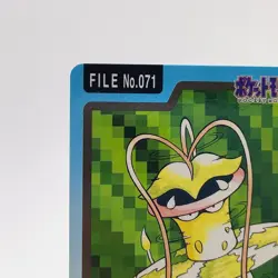 Pokemon Cards Bandai Carddass Victreebel File No.071 1997 Poor Japanese g40 - Image 2