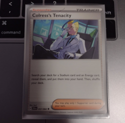 Pokemon x4 Colress's Tenacity Shrouded Fable Supporter Pack Fresh NM Staple Card - Image 1