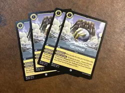 Disney Lorcana: Ursula’s Return Chapter 1 Common/ Uncommon Card Lot Of 141 - Image 3
