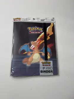 Pokemon Scorching Summit 9 Pocket PRO Binder Charizard - Holds 360 Cards - Image 1