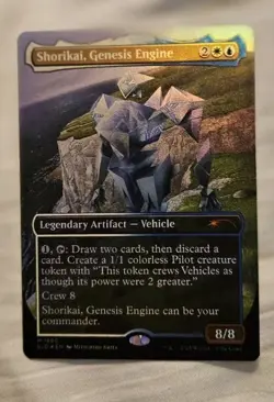 Shorikai, Genesis Engine (Rainbow Foil) Secret Lair Drop Foil - Image 1