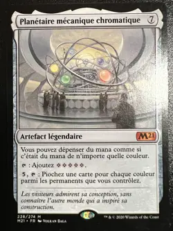 Mtg M21-Chromatic Orrery / Planetaire Chromatique-French NM - Image 1