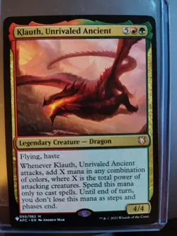 Klauth, Unrivaled Ancient The List NM MTG - Image 1