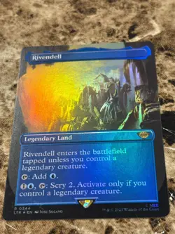 RIVENDELL Magic MTG Lord of the Rings Borderless Foil - Image 1