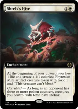 Skrelv's Hive (Extended Art, Regular, #376, NM) Phyrexia: All Will Be One (ONE) - Image 1