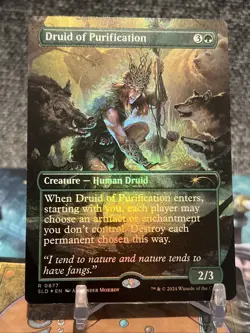 MTG | Druid of Purification (Rainbow Foil) [Secret Lair] ✨FOIL✨ - Image 3