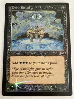 Dark Ritual Foil Mercadian Masques NM Mtg Magic - Image 1
