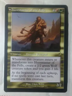 Huntmaster of the Fells // Ravager of the Fells (Retro Frame) Magic MTG - Image 2