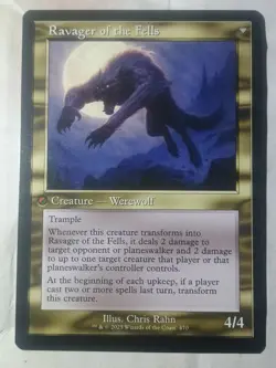 Huntmaster of the Fells // Ravager of the Fells (Retro Frame) Magic MTG - Image 3