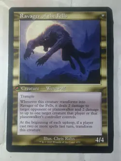 Huntmaster of the Fells // Ravager of the Fells (Retro Frame) Magic MTG - Image 4
