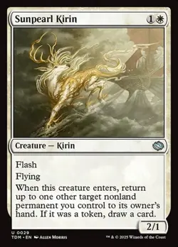 Sunpearl Kirin - Foil TDM NM MTG - Image 1