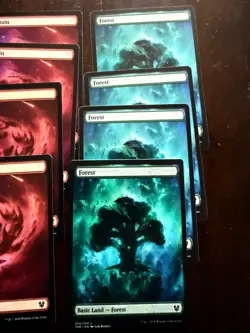 20 Magic The Gathering Full Art Nyx Lands Theros Beyond Death (4x Each) - Image 2