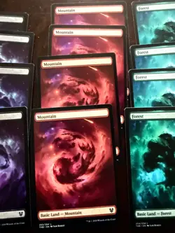 20 Magic The Gathering Full Art Nyx Lands Theros Beyond Death (4x Each) - Image 3