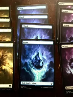 20 Magic The Gathering Full Art Nyx Lands Theros Beyond Death (4x Each) - Image 5