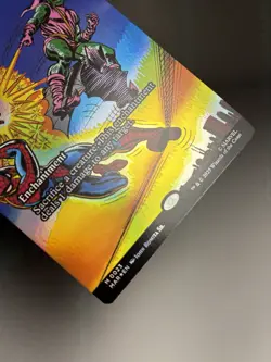 2025 MTG Spiderman Goblins Bombardment Borderless Foil - Image 4