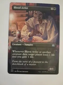 Blood Artist Borderless NM/M MTG Double Masters 2022 Magic the Gathering - Image 1