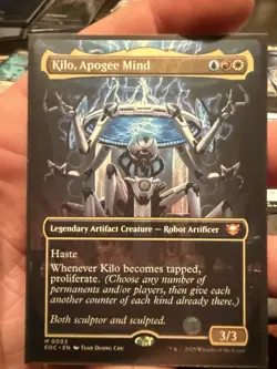 MTG Kilo, Apogee Mind (Borderless) Commander: Edge of Eternities Non-Foil 0003 - Image 1