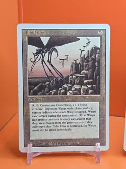 🟤🟤🟤 (4) 1994 MAGIC The Gathering THE HIVE REVISED 3RD EDITION PLAYED 🟤🟤 - Image 2