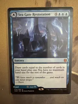 MTG Sea Gate Restoration - Zendikar Rising - NM - Image 1