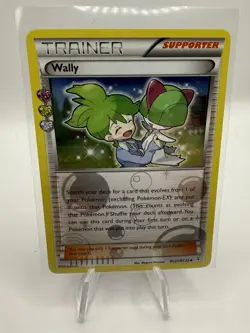 Pokemon TRAINER WALLY RC27/RC32 UNCOMMON REVERSE HOLOFOIL - Near Mint - Image 1